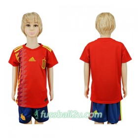 Günstige Fußballtrikots Spanien Kinder Heimtrikot WM 2018